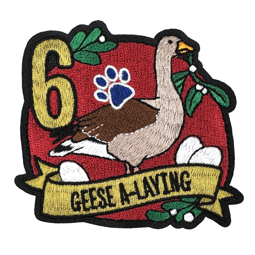 6 Geese A Laying